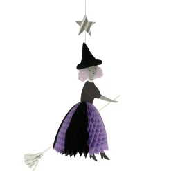 Flying Honeycomb Witch Decorations (x 3)><noscript><img width=