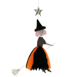 Flying Honeycomb Witch Decorations (x 3)><noscript><img width=