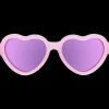 Frosted Pink Heart Mirrored Lense Sunglasses>Meri Meri Outlet