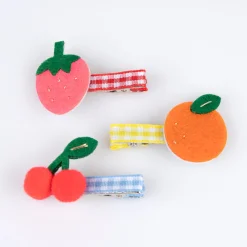 Fruit Hair Clips (x 6)><noscript><img width=
