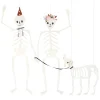 Giant Jointed Skeletons (x 3)>Meri Meri Hot