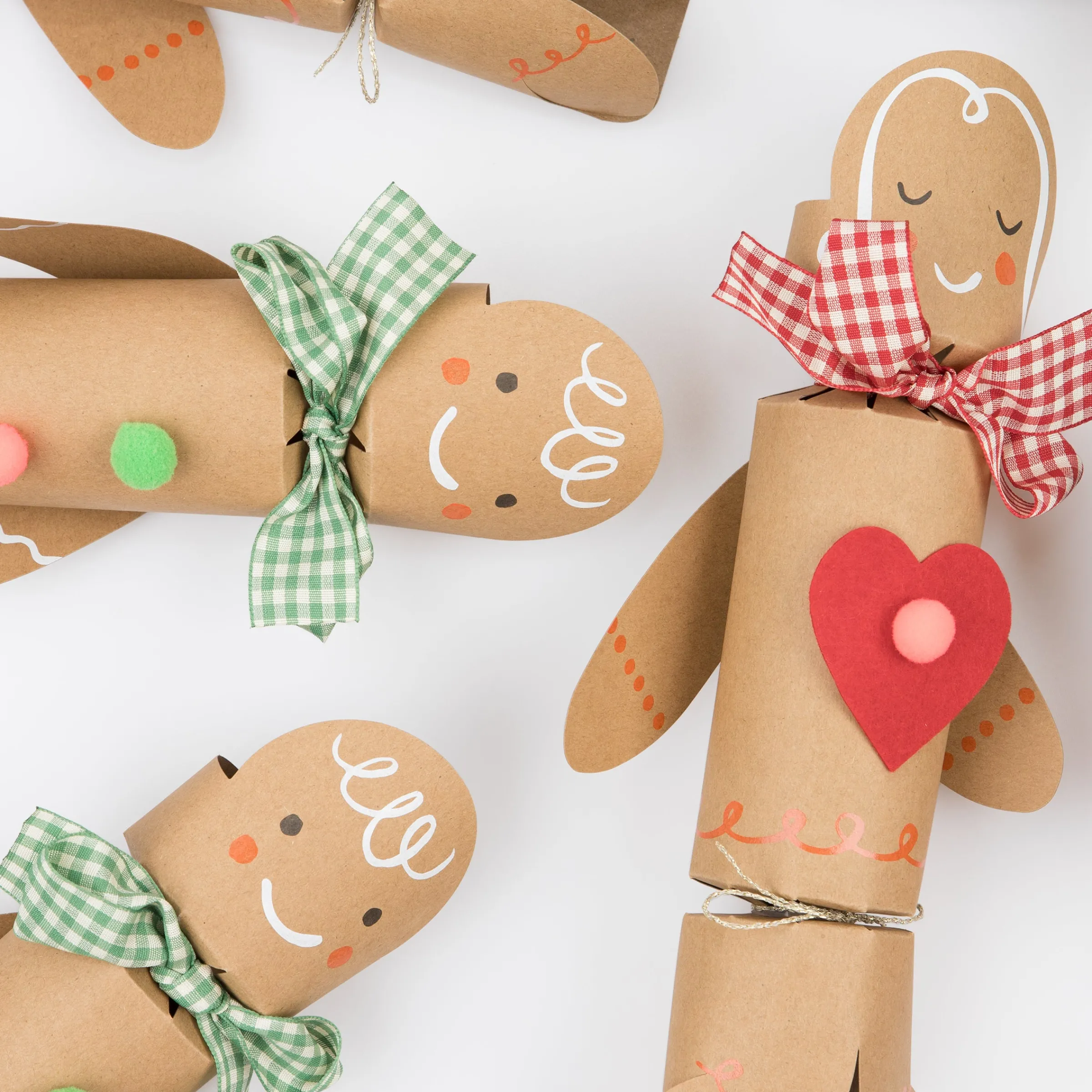 Gingerbread Crackers (x 6)>Meri Meri Sale