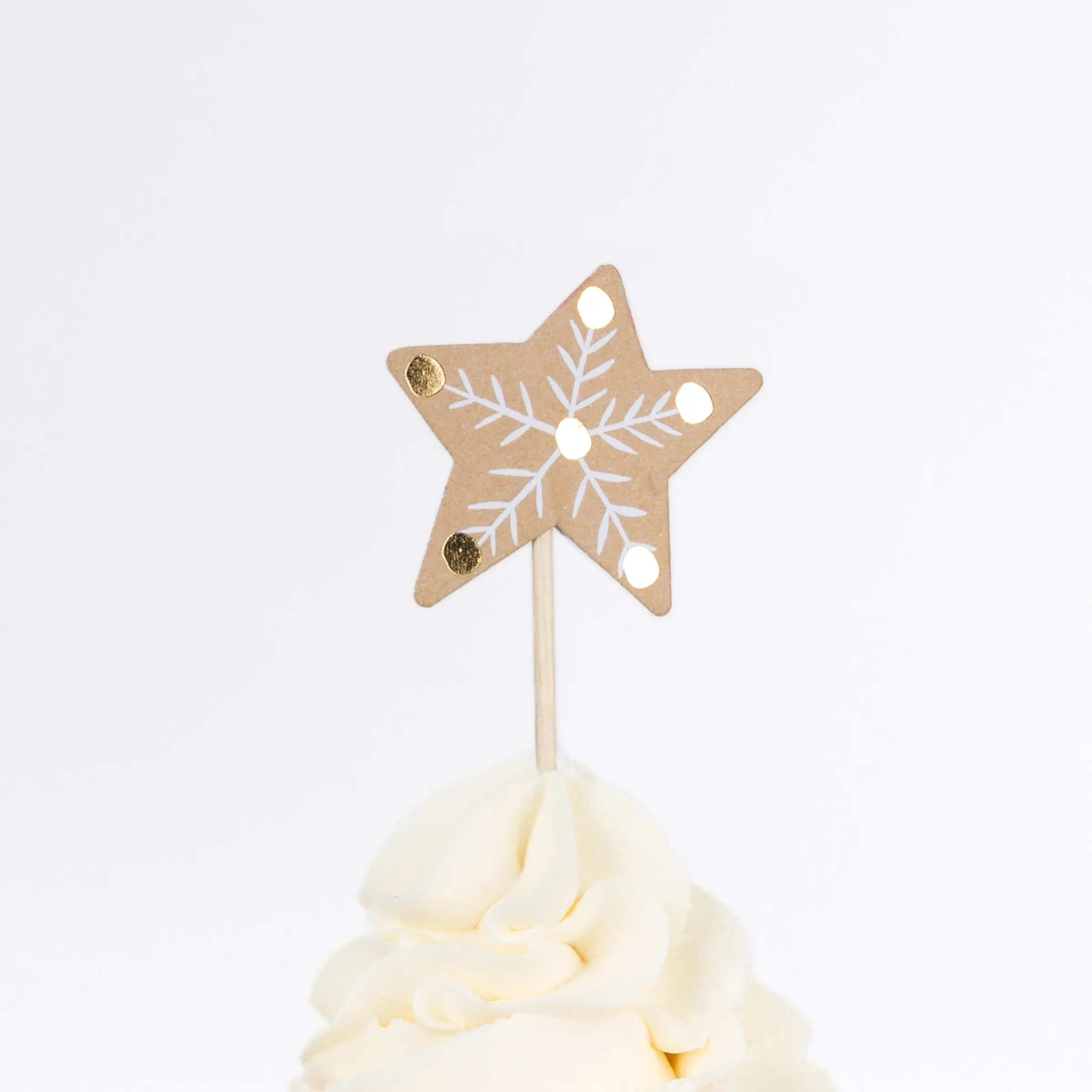 Gingerbread Cupcake Kit (x 24 toppers)>Meri Meri Sale