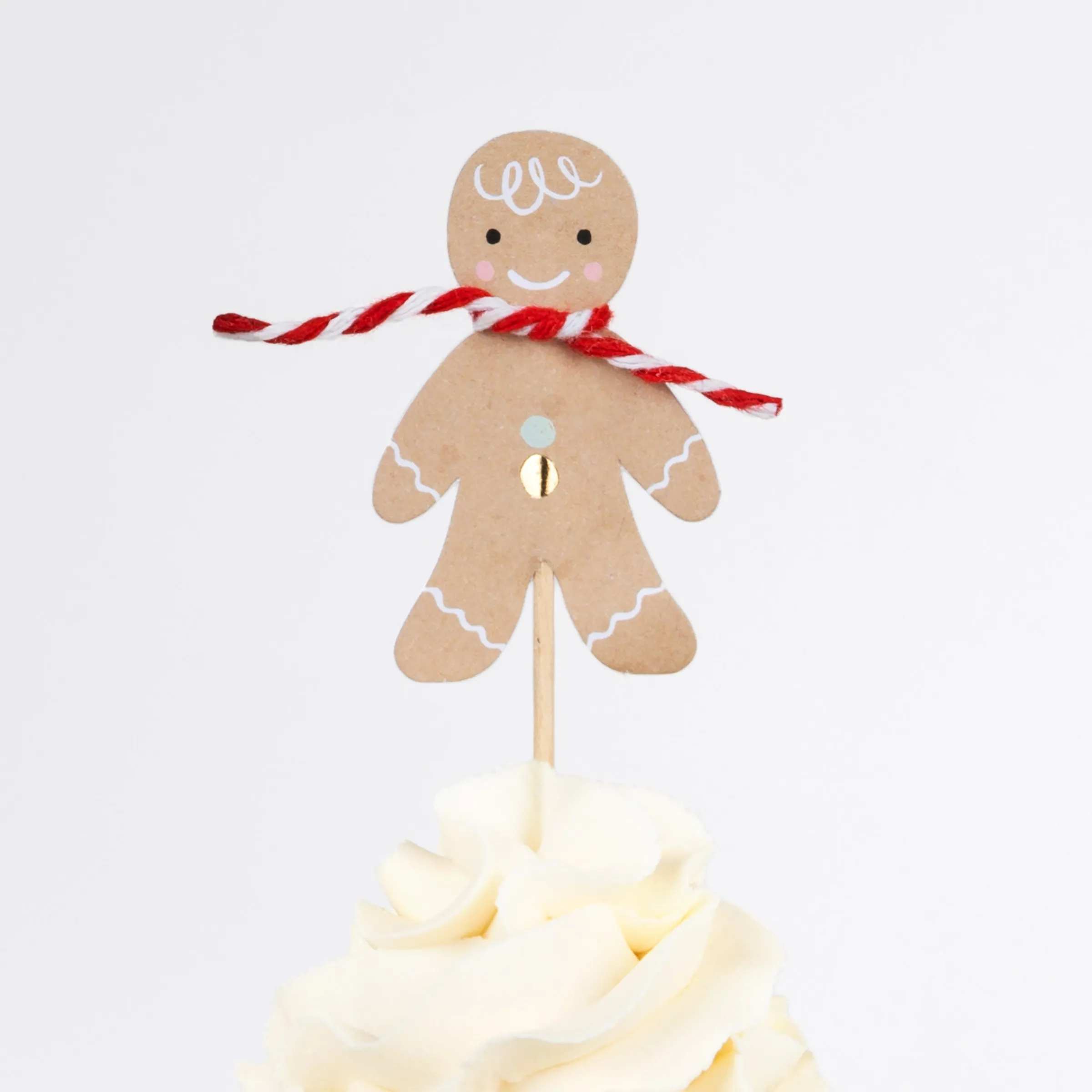 Gingerbread Cupcake Kit (x 24 toppers)>Meri Meri Sale