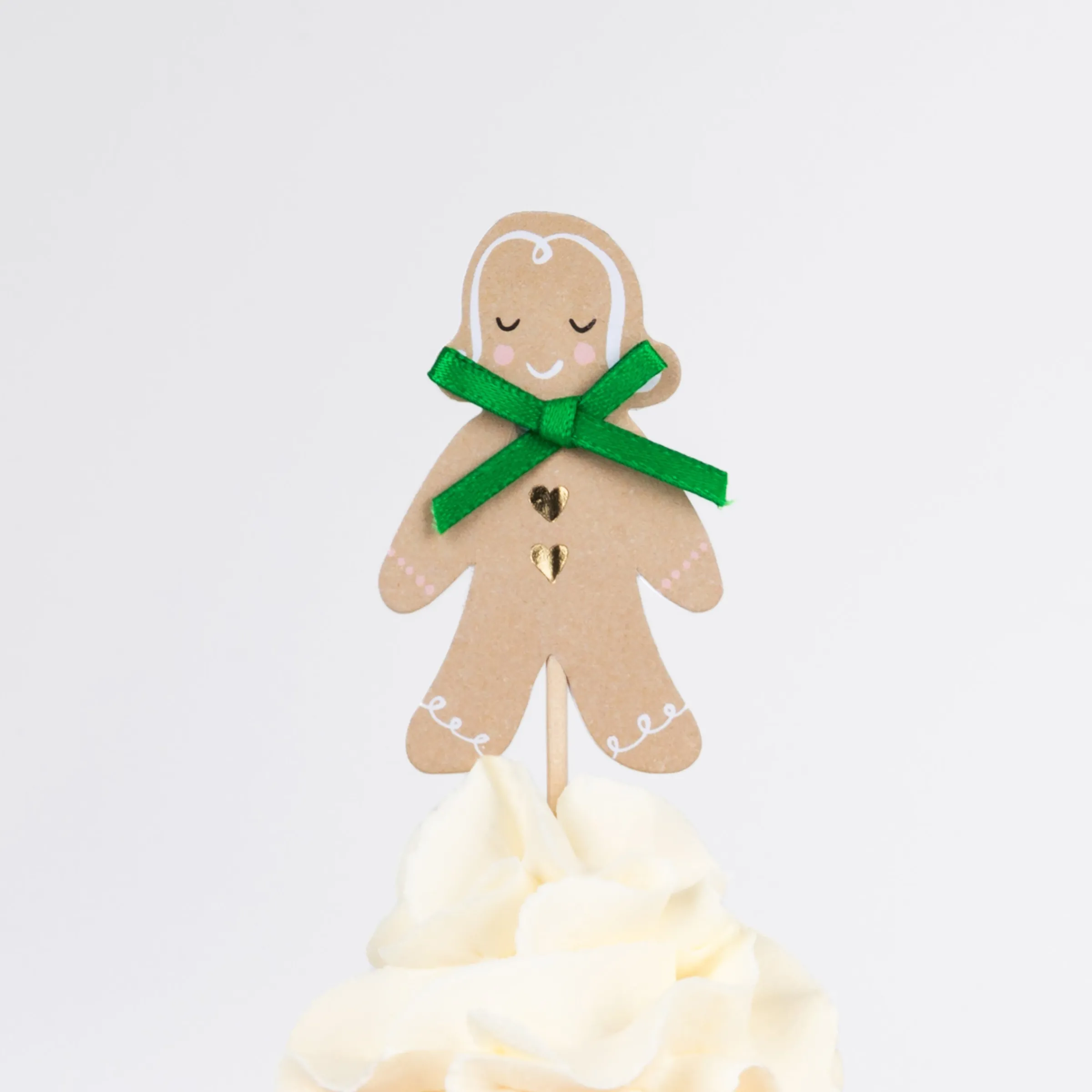 Gingerbread Cupcake Kit (x 24 toppers)>Meri Meri Sale