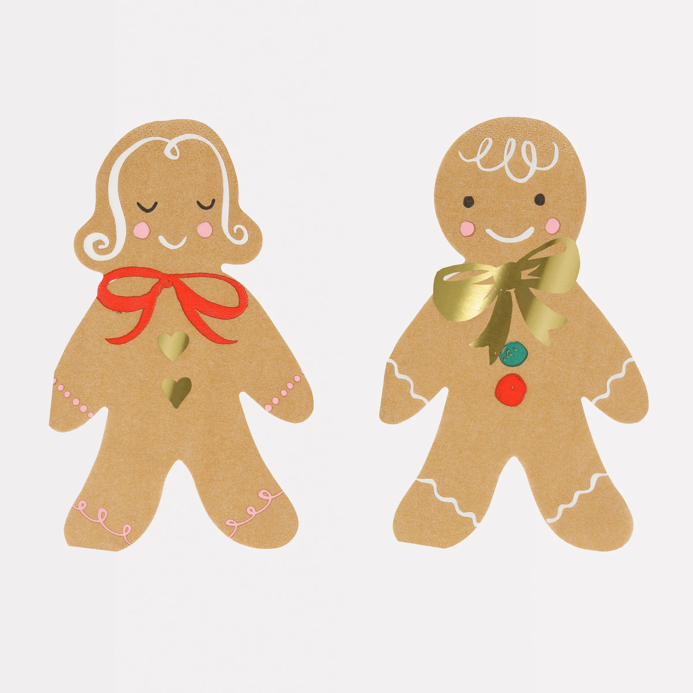 Gingerbread Napkins (x 16)>Meri Meri Hot