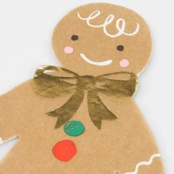Gingerbread Napkins (x 16)>Meri Meri Hot
