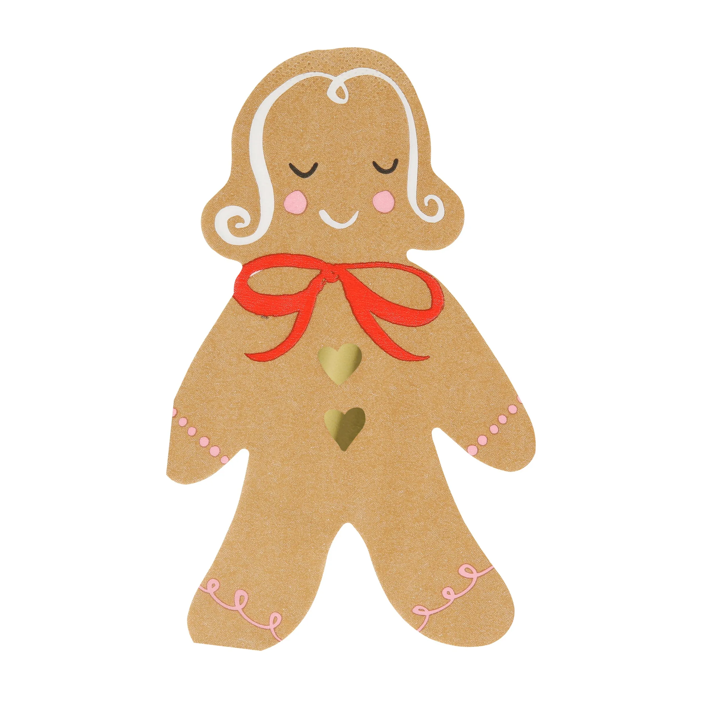 Gingerbread Napkins (x 16)>Meri Meri Hot