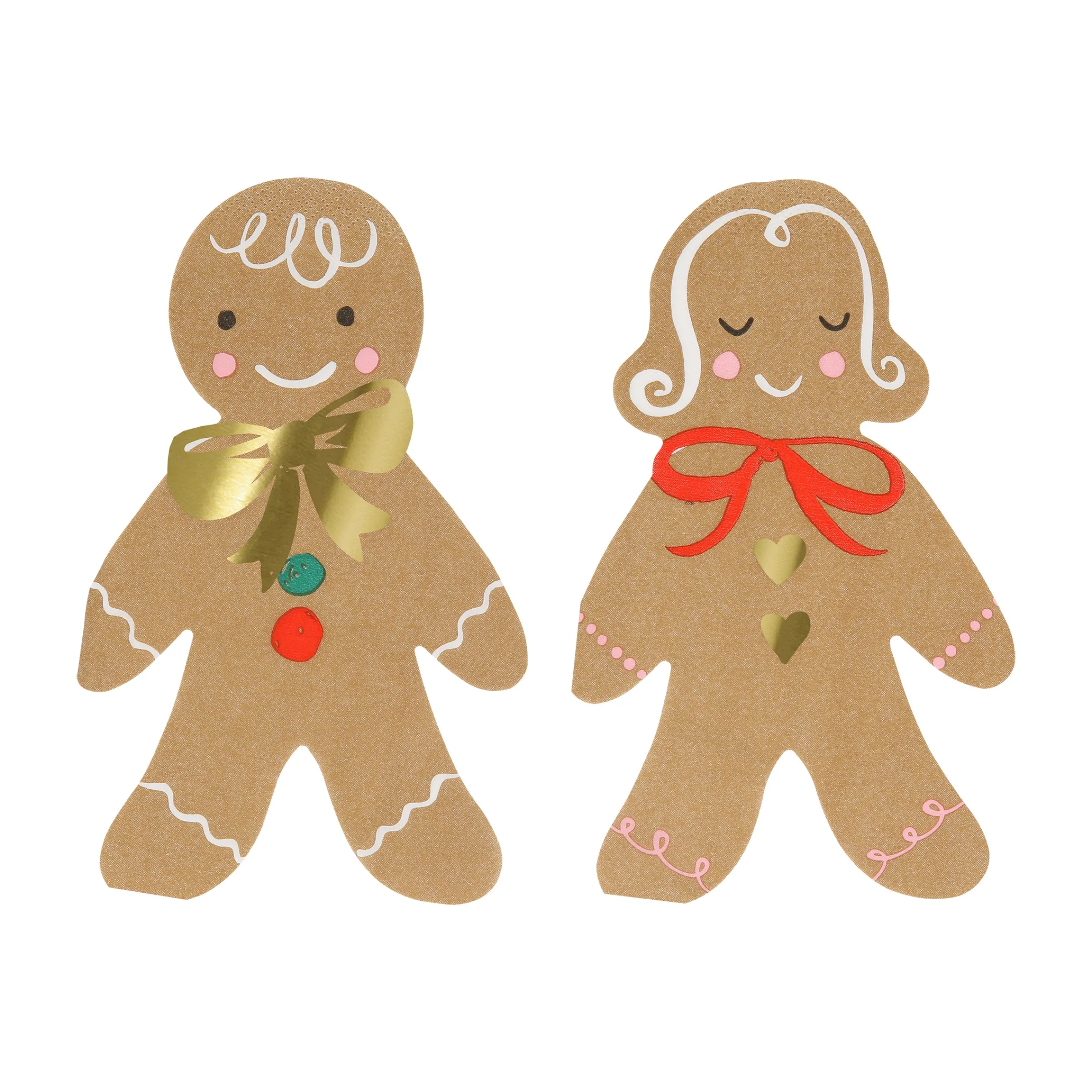 Gingerbread Napkins (x 16)>Meri Meri Hot