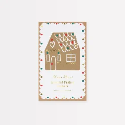 Gingerbread Stickers (x 50 sheets)>Meri Meri Discount