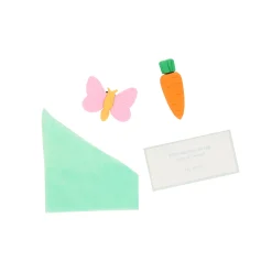 Gingham Bow Bunny Crackers (x 6)>Meri Meri Sale