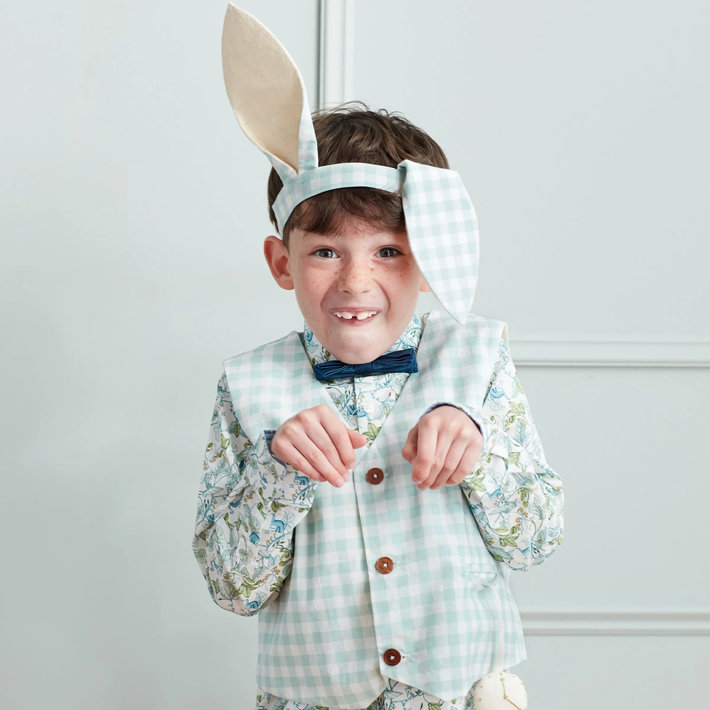 Gingham Bunny Costume>Meri Meri Outlet
