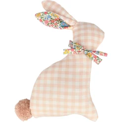 Gingham Bunny Cushion>Meri Meri Fashion