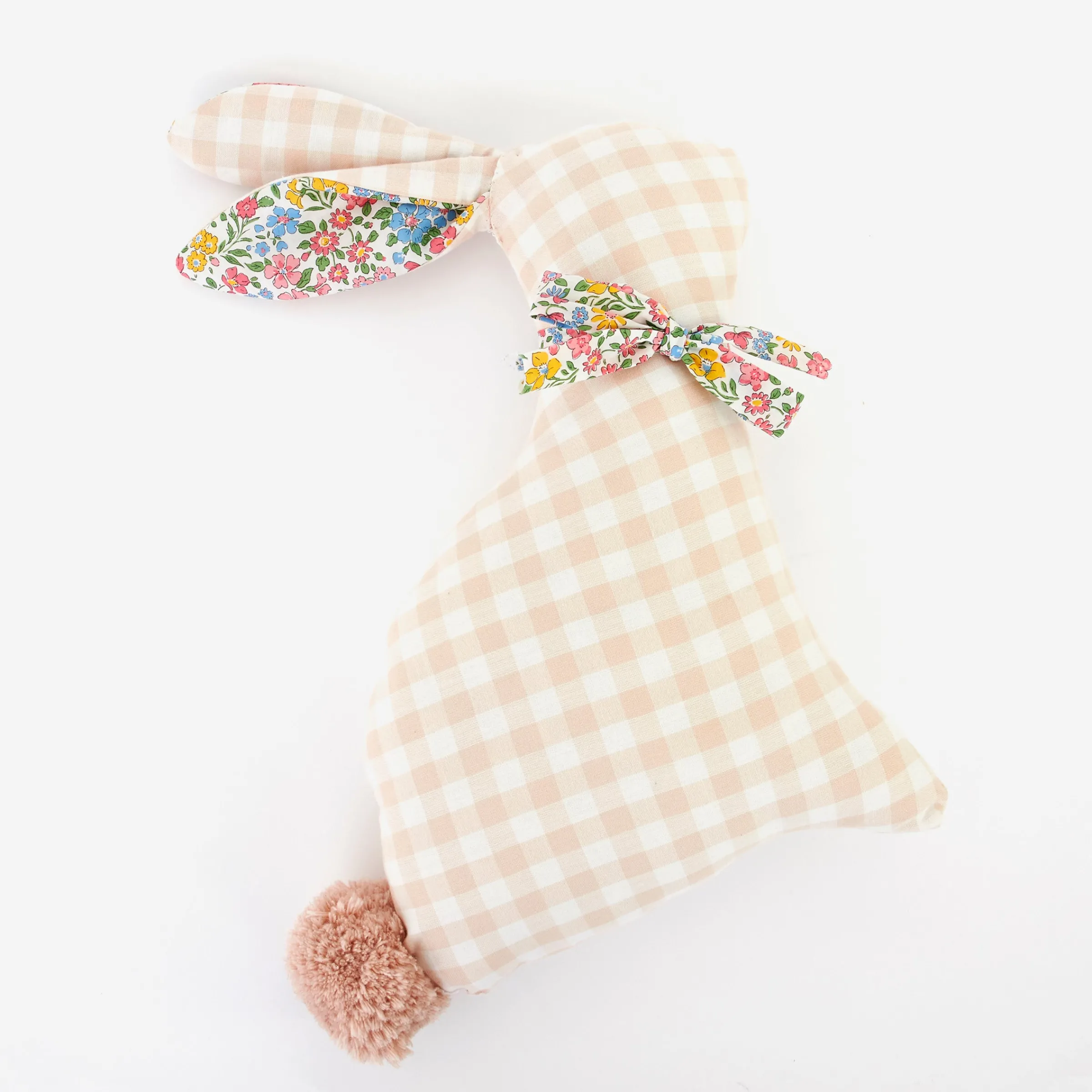 Gingham Bunny Cushion>Meri Meri Fashion