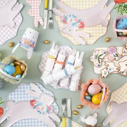 Gingham Dinner Plates (x 12)>Meri Meri Sale