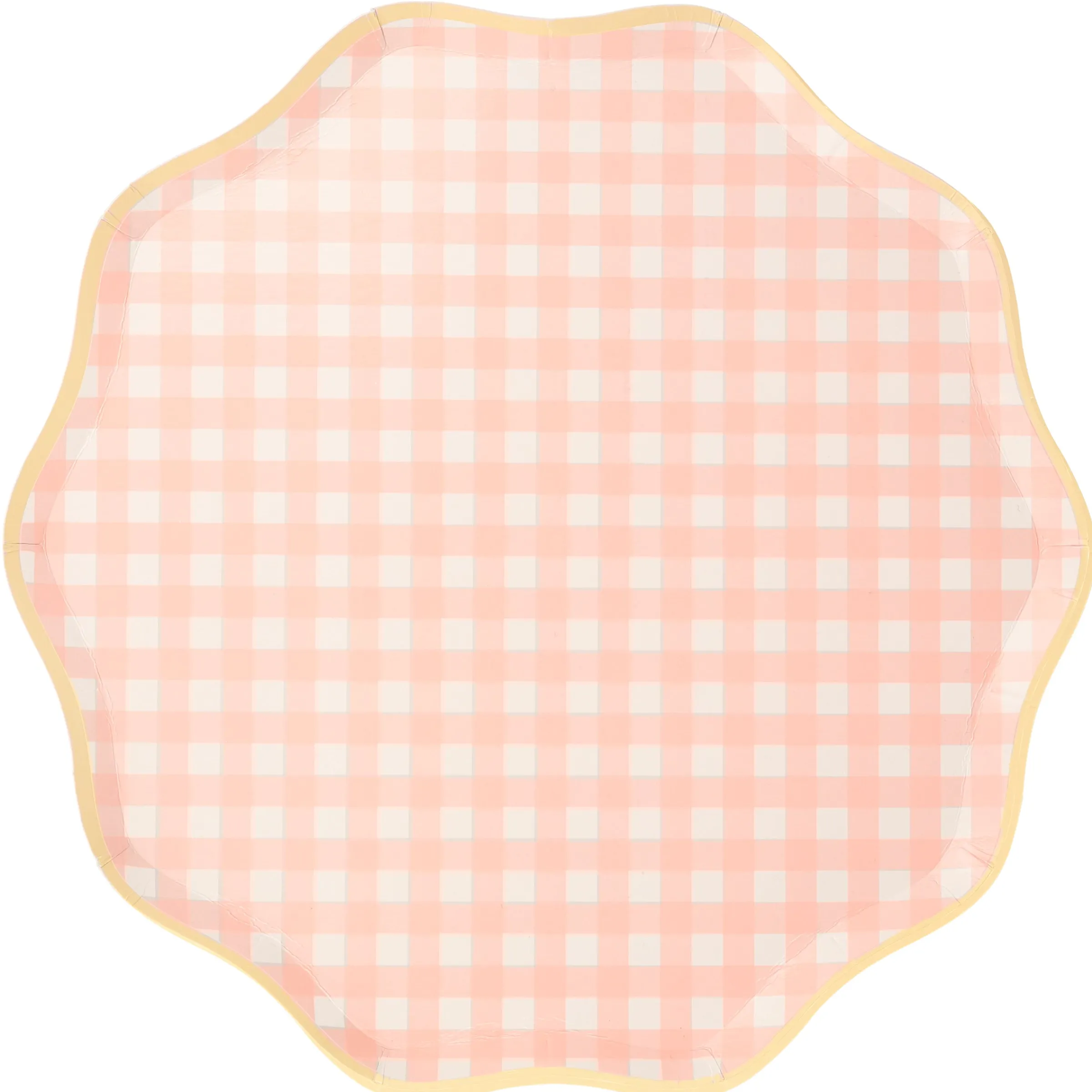 Gingham Dinner Plates (x 12)>Meri Meri Sale