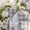 Gingham Dove Tablecloth>Meri Meri Sale