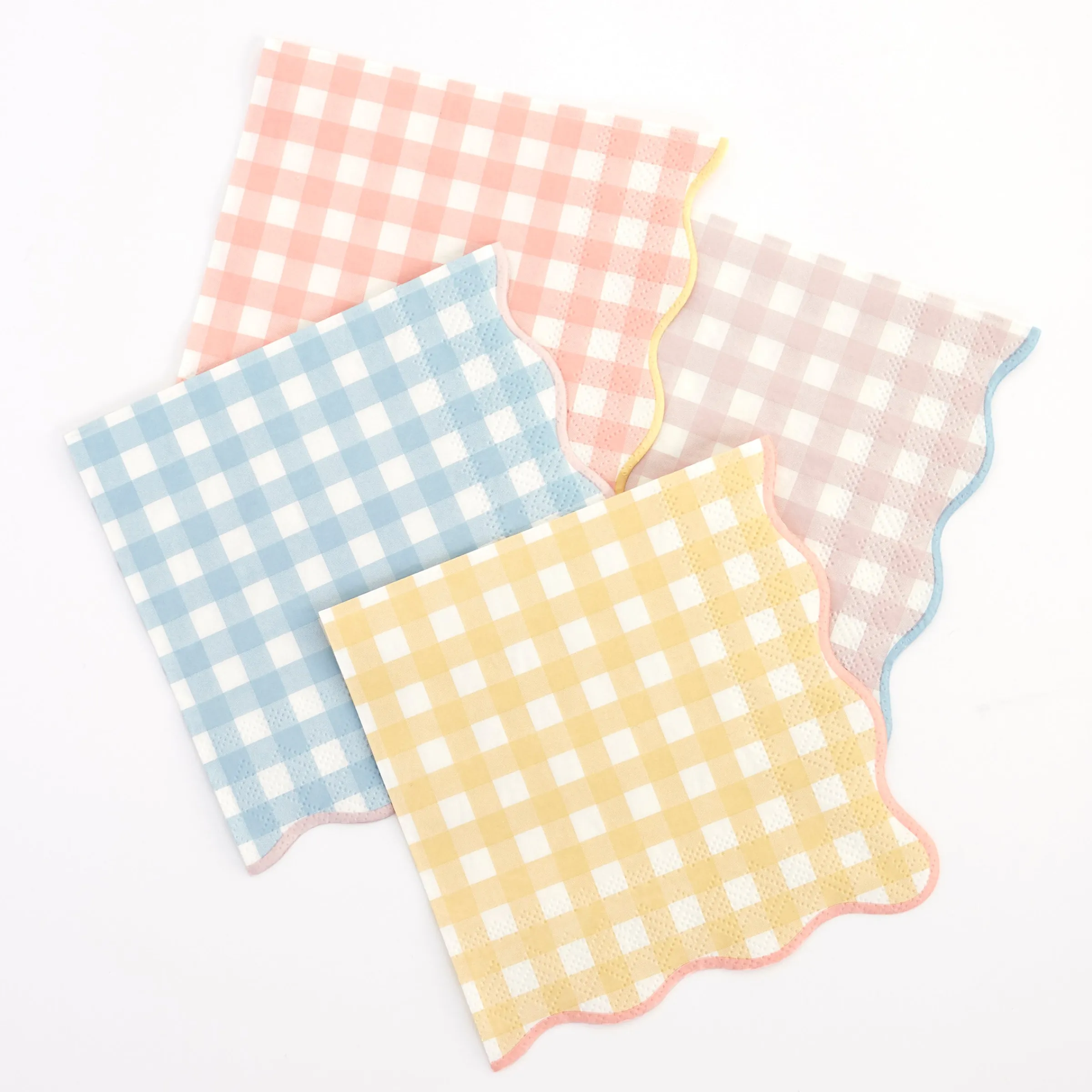 Gingham Large Napkins (x 20)>Meri Meri New