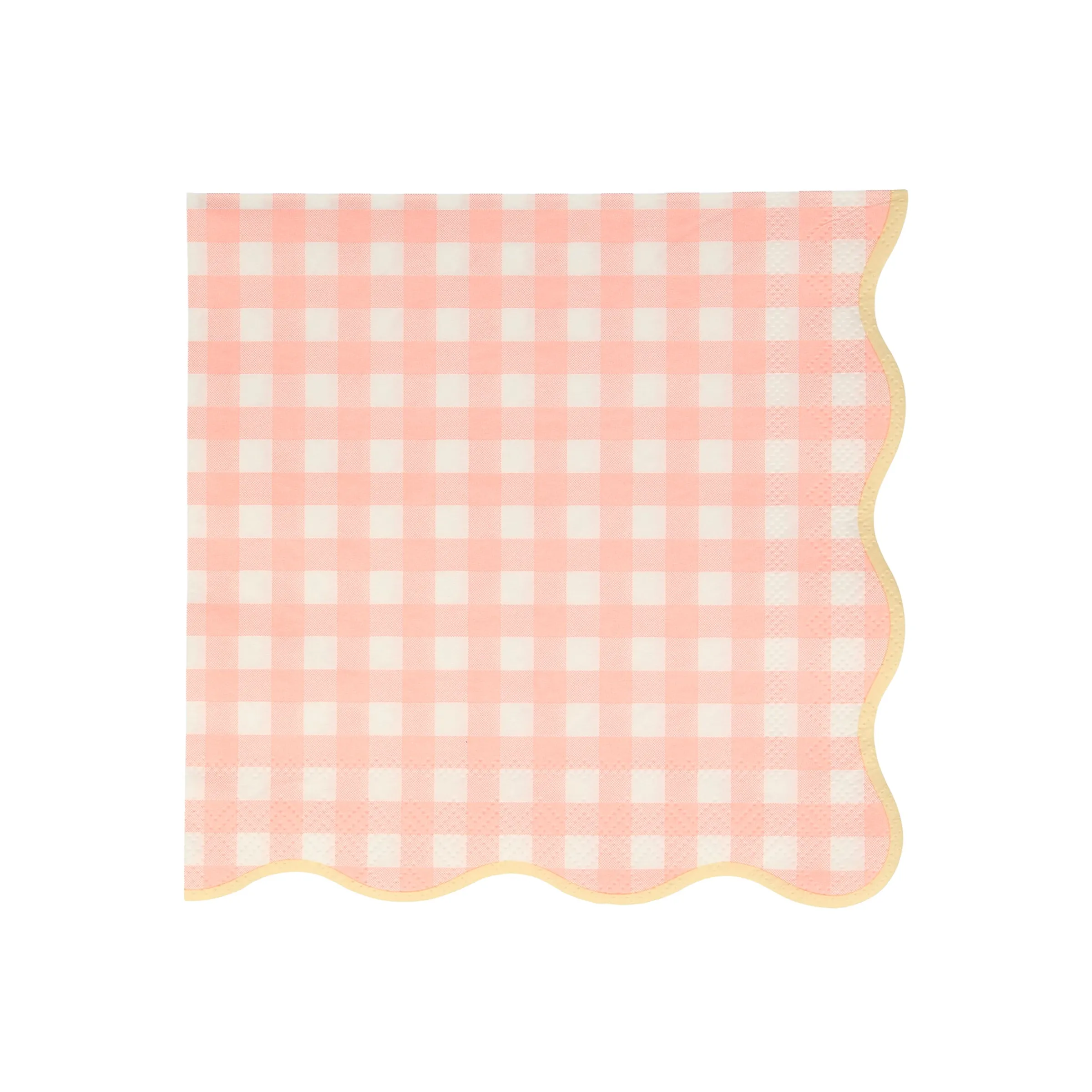 Gingham Large Napkins (x 20)>Meri Meri New