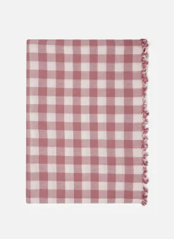 Gingham Rosa Tablecloth><noscript><img data-lazyloaded=