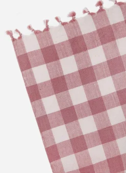 Gingham Rosa Tablecloth><noscript><img data-lazyloaded=