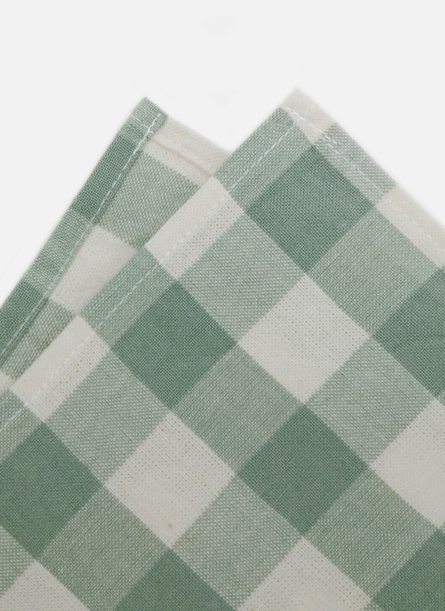 Gingham Sage Napkins>Meri Meri Hot