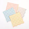 Gingham Small Napkins (x 20)>Meri Meri Clearance
