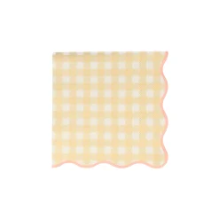 Gingham Small Napkins (x 20)><noscript><img width=