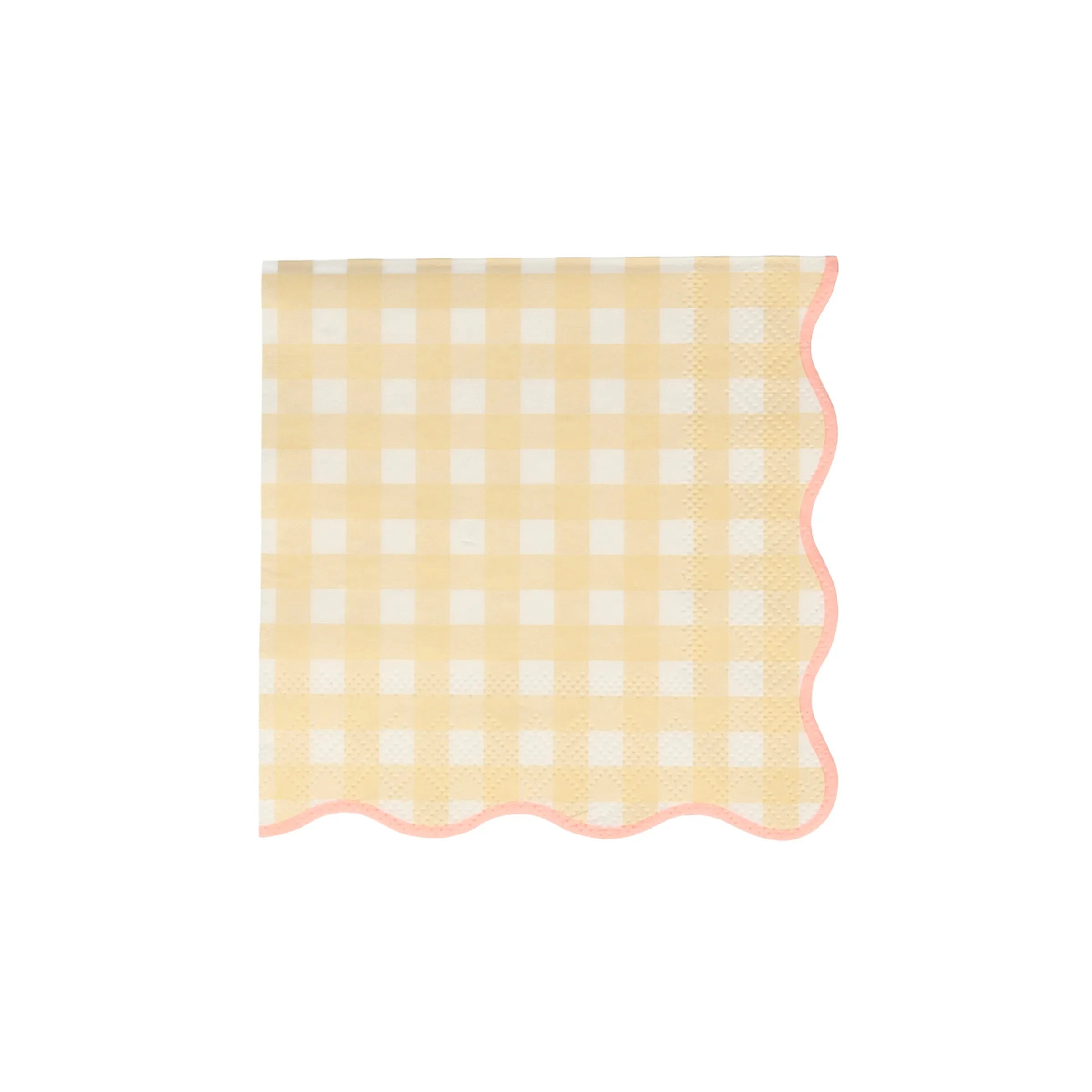 Gingham Small Napkins (x 20)>Meri Meri Clearance