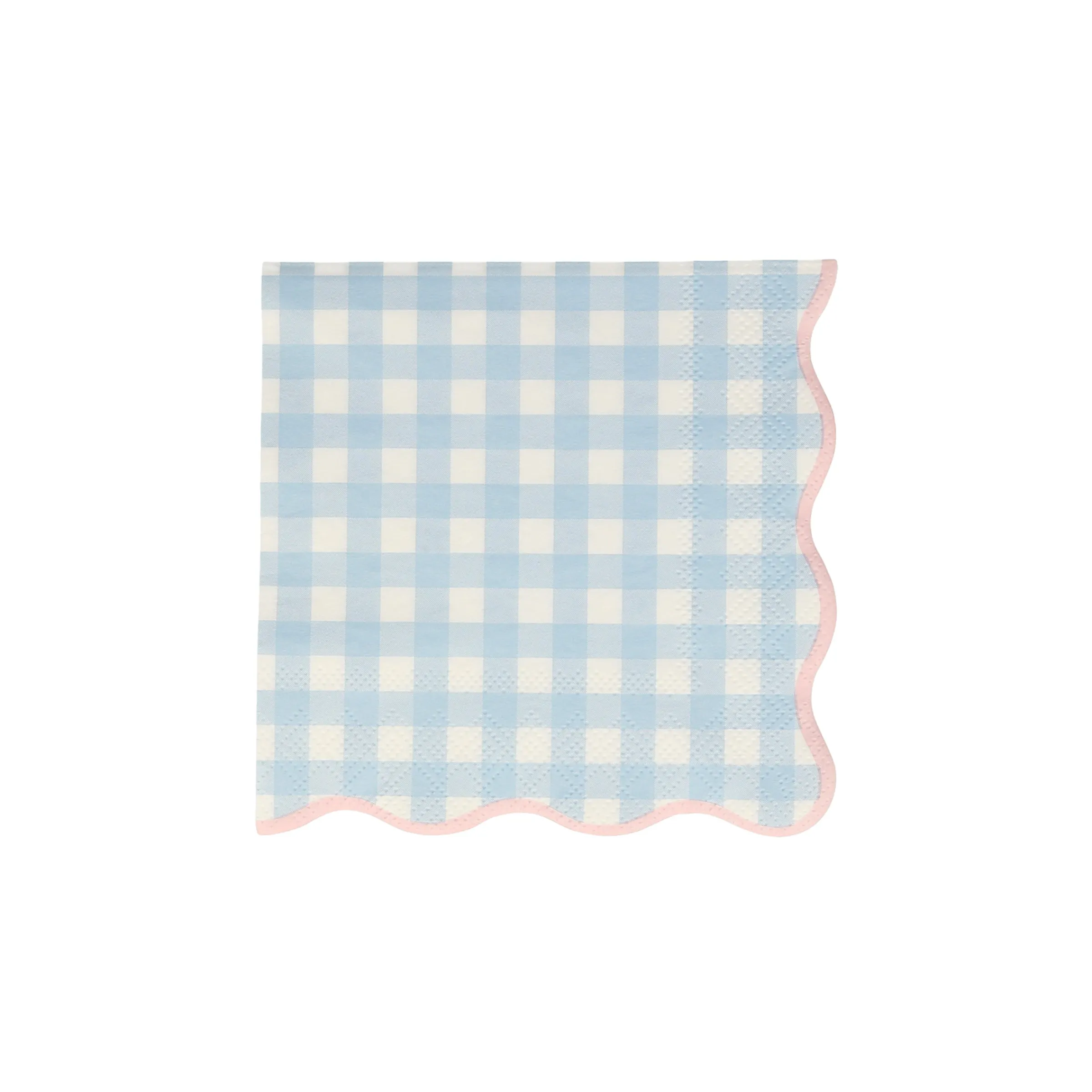 Gingham Small Napkins (x 20)>Meri Meri Clearance