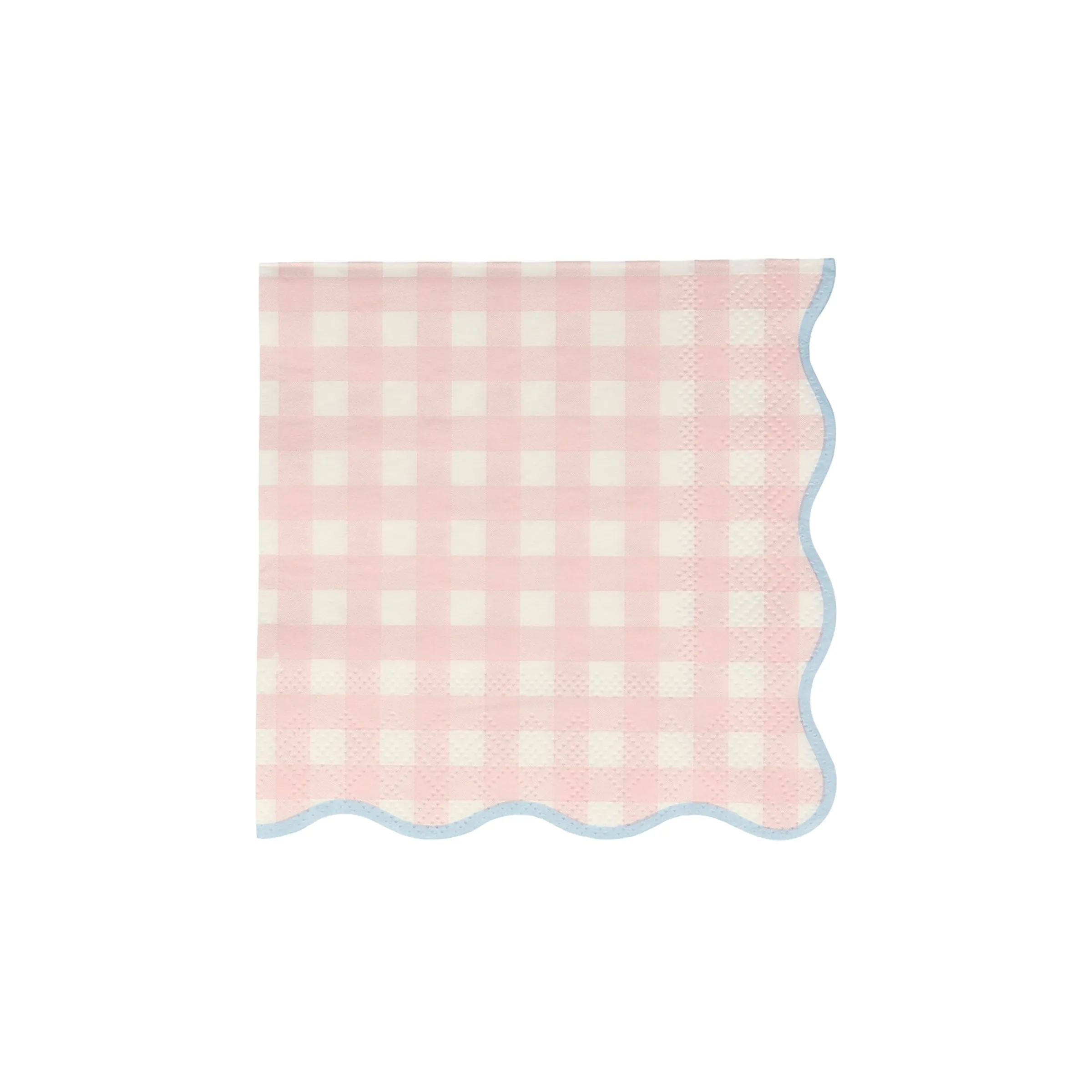 Gingham Small Napkins (x 20)>Meri Meri Clearance