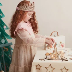 Glitter Fabric Star Crown><noscript><img width=