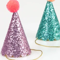 Glitter Mini Party Hats (x 8)><noscript><img width=