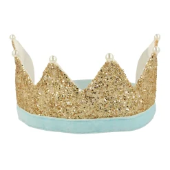 Gold & Pearl Party Crown><noscript><img width=