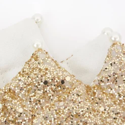 Gold & Pearl Party Crown><noscript><img width=