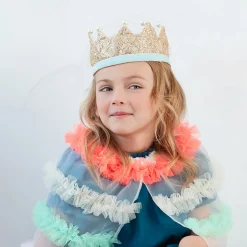 Gold & Pearl Party Crown><noscript><img width=