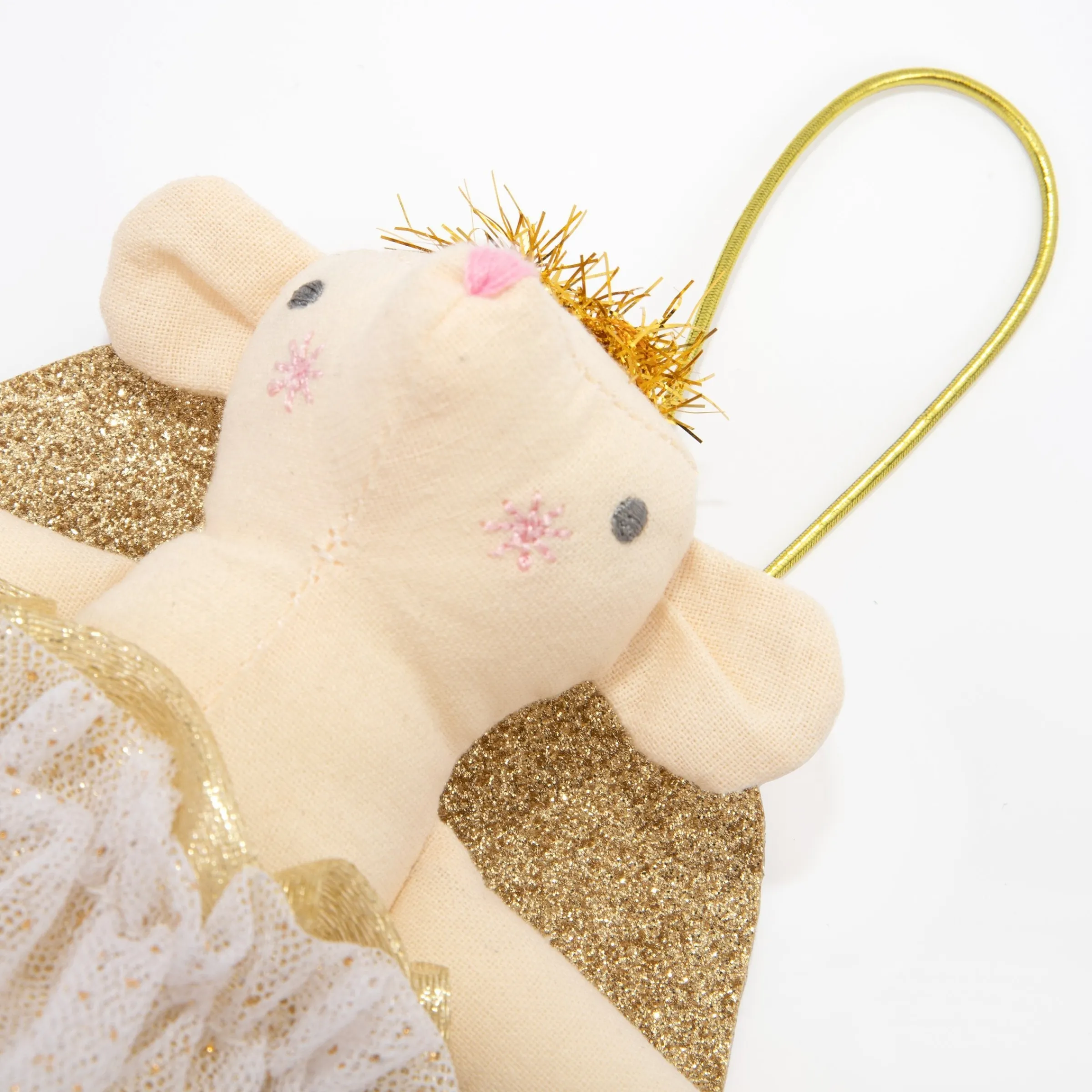 Gold Angel Mouse Tree Topper>Meri Meri Best