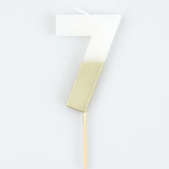 Gold Dipped Number Candles 0-9><noscript><img width=