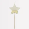 Gold Dipped Star Candle>Meri Meri Fashion