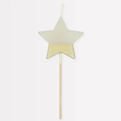 Gold Dipped Star Candle>Meri Meri Fashion