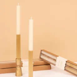 Gold Dipped Table Candles (x 2)>Meri Meri Outlet