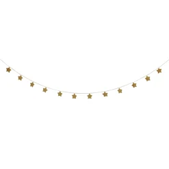 Gold Knitted Star Garland><noscript><img width=