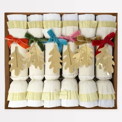 Gold Leaf Crackers (x 6)>Meri Meri Online