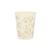 Gold Leaf Cups (x 8)>Meri Meri New