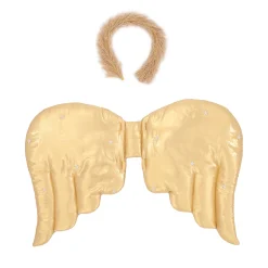 Gold Quilted Angel Wings><noscript><img width=