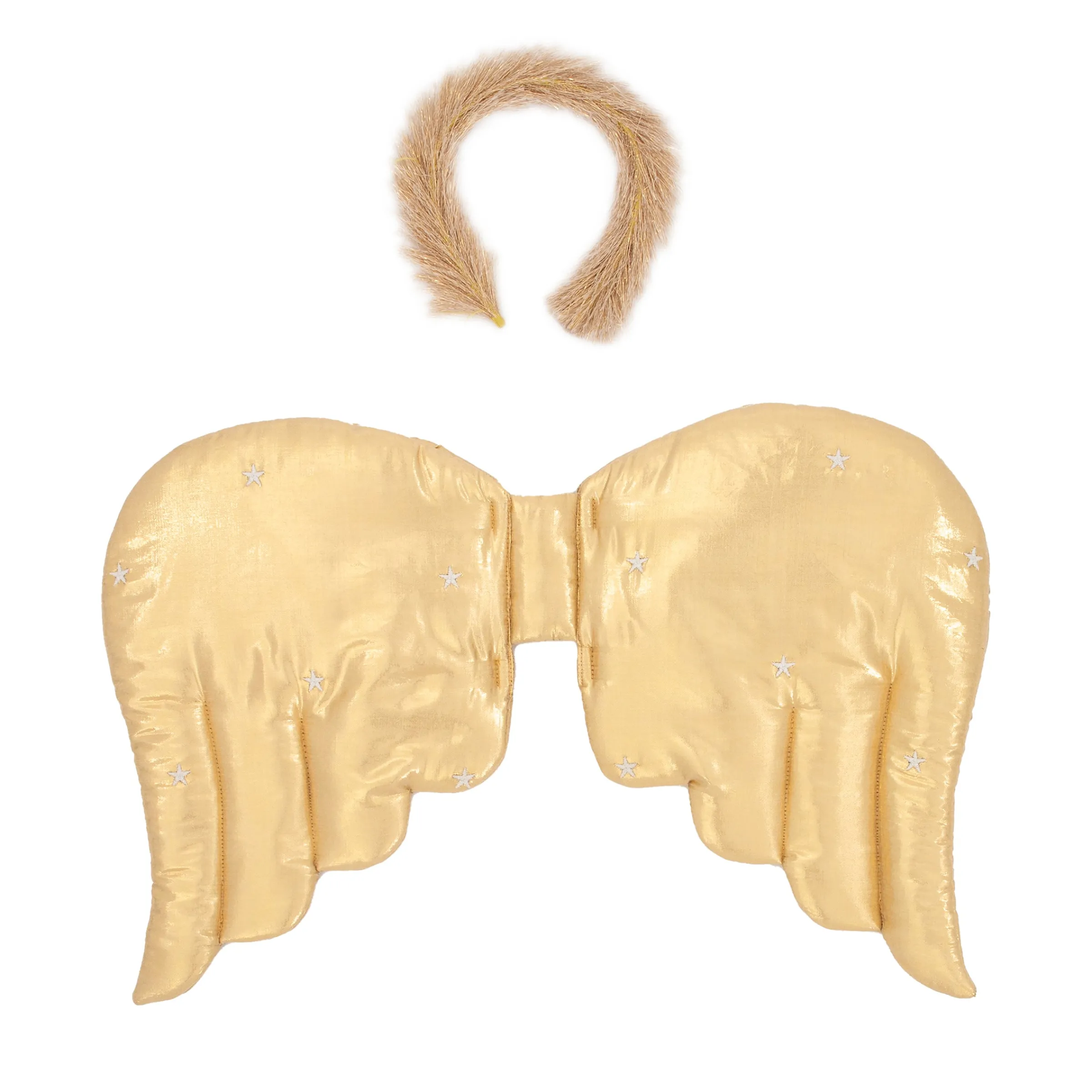 Gold Quilted Angel Wings>Meri Meri Discount