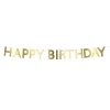 Gold Scallop Happy Birthday Garland>Meri Meri Discount