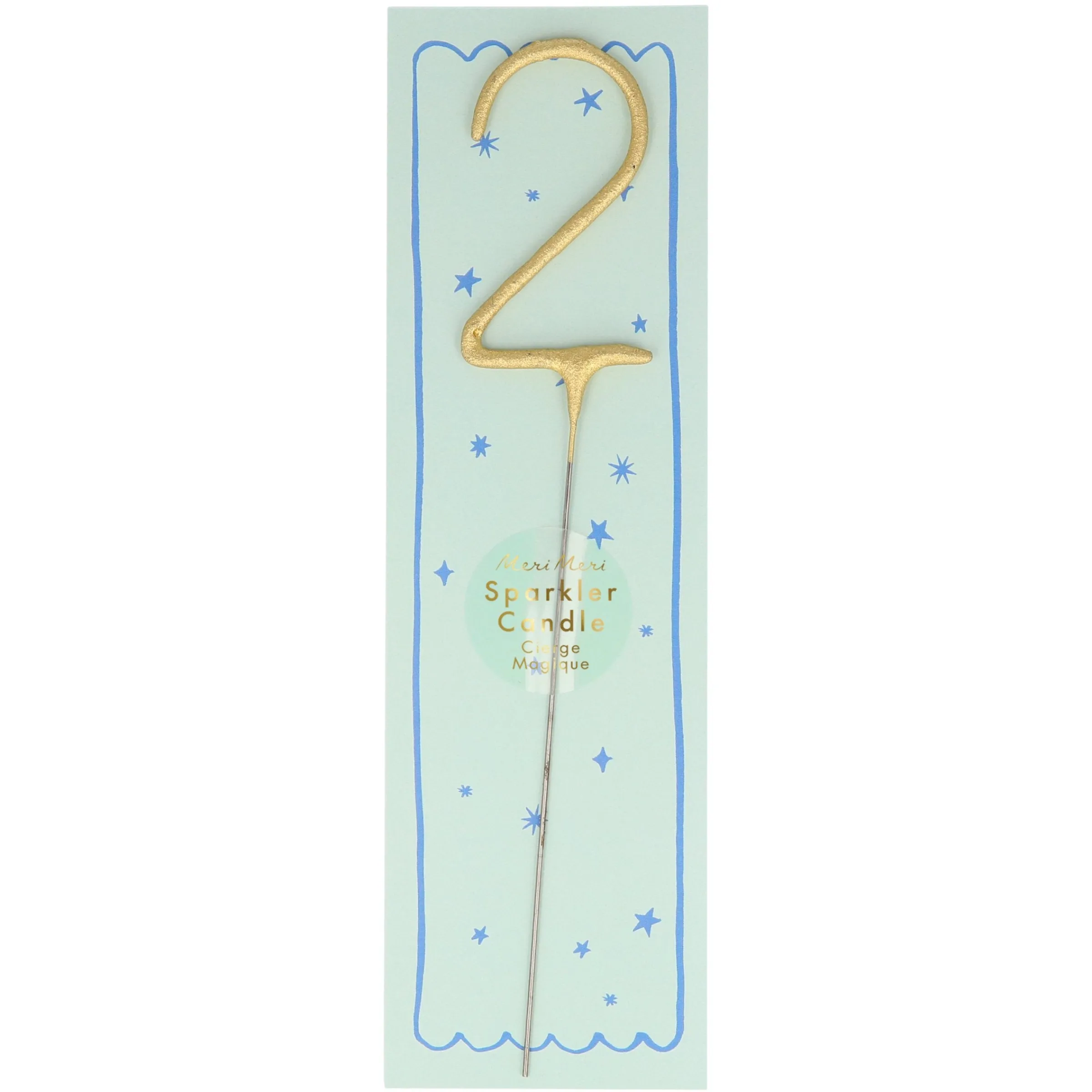 Gold Sparkler Numbers 0 to 9 Candles>Meri Meri Best
