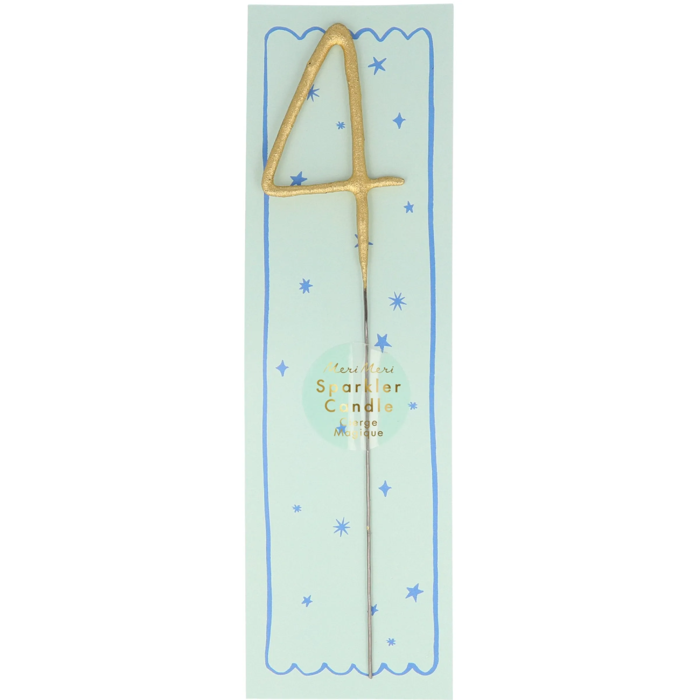 Gold Sparkler Numbers 0 to 9 Candles>Meri Meri Best