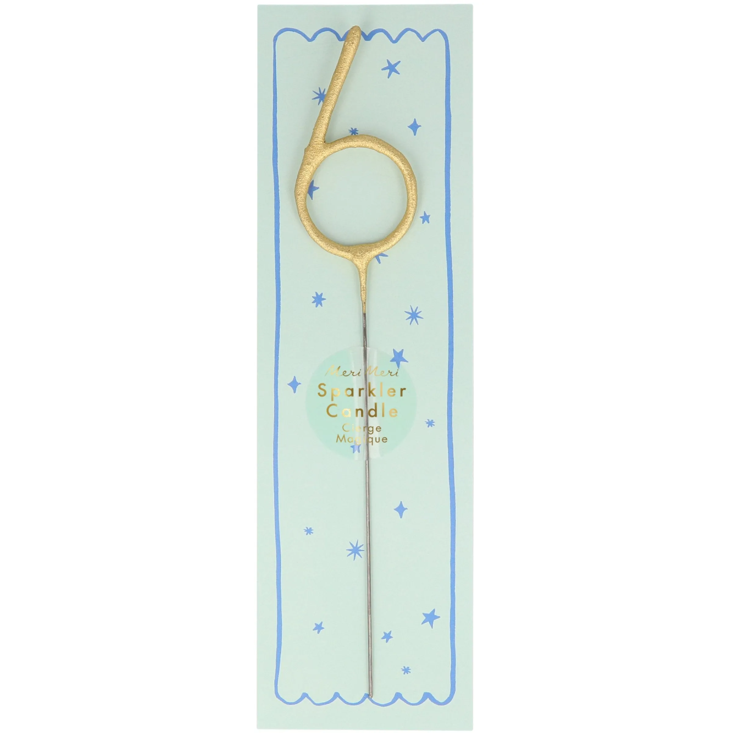 Gold Sparkler Numbers 0 to 9 Candles>Meri Meri Best